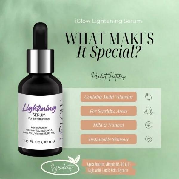 Intimate Lightening Serum in Pakistan | Whitening for Private Parts, Underarms & Bikini Line – 30ml