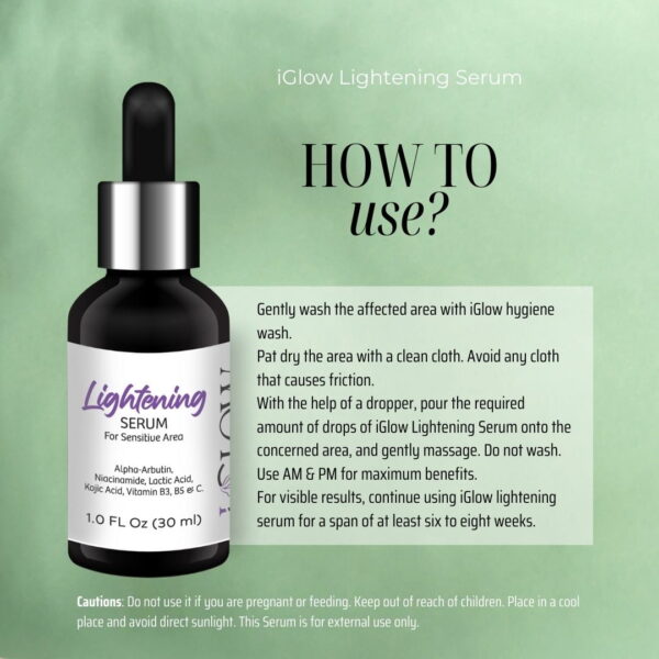 Lightening Serum for Sensitive Areas