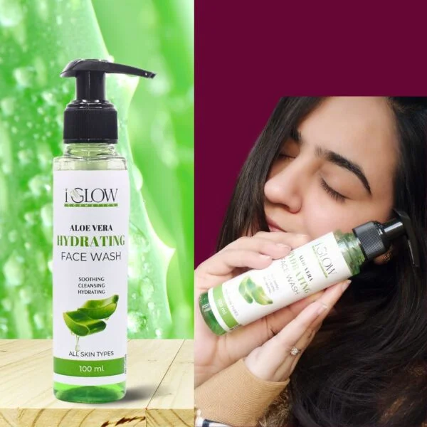 Aloe Vera Hydrating Face Wash - Natural Refreshment for Your Skin