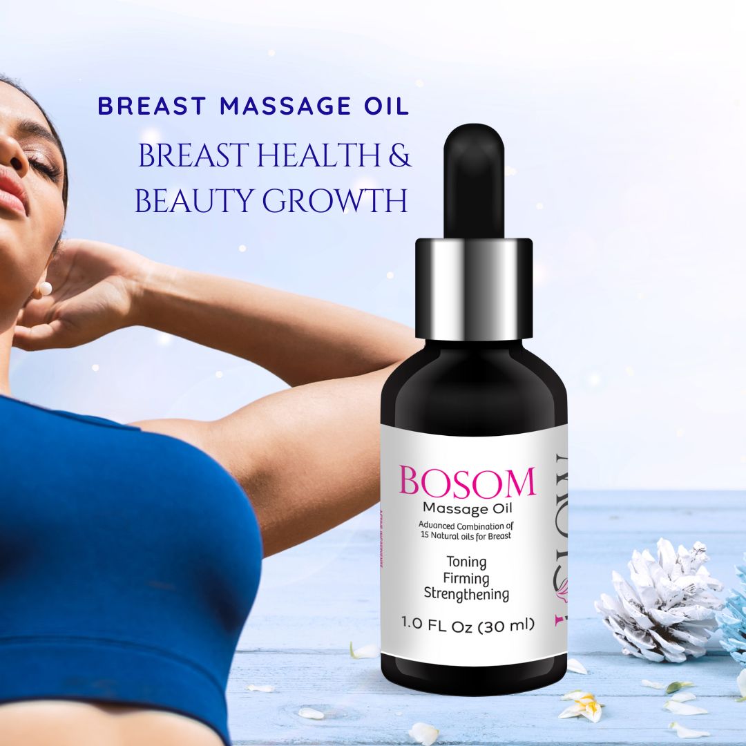 iGlow Bosom Breast Massage Oil