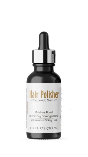 iGlow Hair Polisher Coconut Serum - Anti-Frizz Shine & Moisture Boost