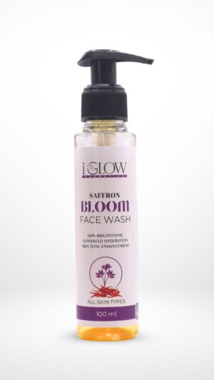 Saffron Bloom Face Wash for Vibrant Skin
