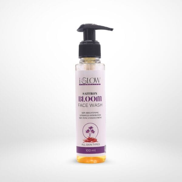 Saffron Bloom Face Wash for Vibrant Skin