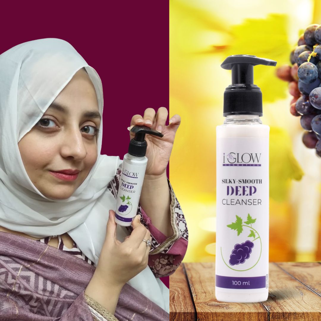 Silky Smooth Deep Cleanser Infused with Grape Root Extract