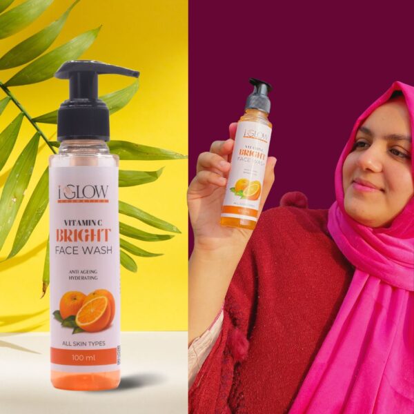 Vitamin C Bright Face Wash for Brightening Complexion