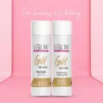 Gold Skin Polish For Skin Fairness & Whitening - Glowing Locks Skin Polish