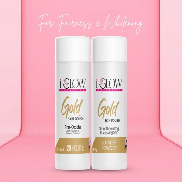 Gold Skin Polish For Skin Fairness & Whitening - Glowing Locks Skin Polish