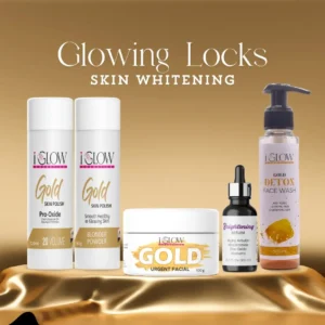 Glowing Locks Skin Whitening Kit