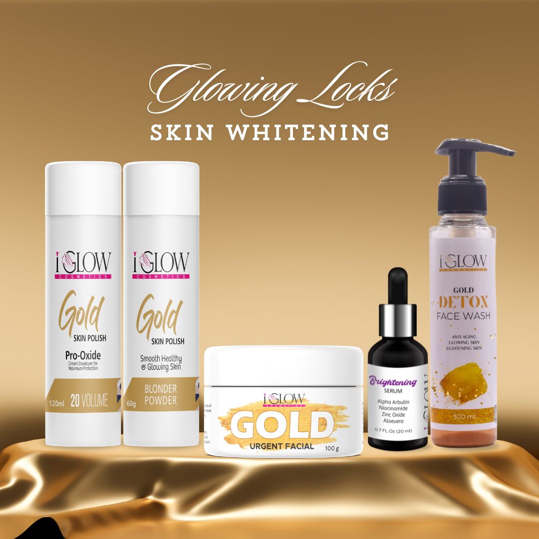 Glowing Locks Skin Whitening Kit