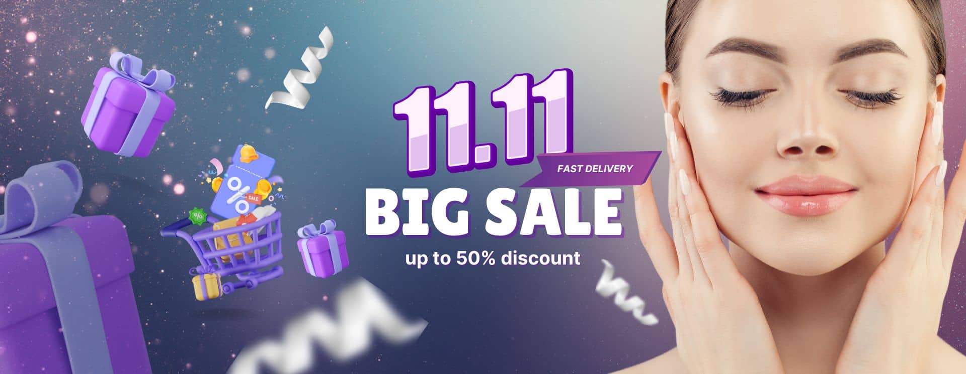 11.11 sale 50% 0ff 2025 Skin Care