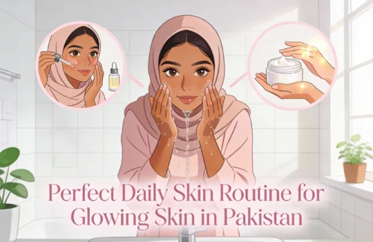 Perfect Daily Skin Routine for Glowing Skin in Pakistan